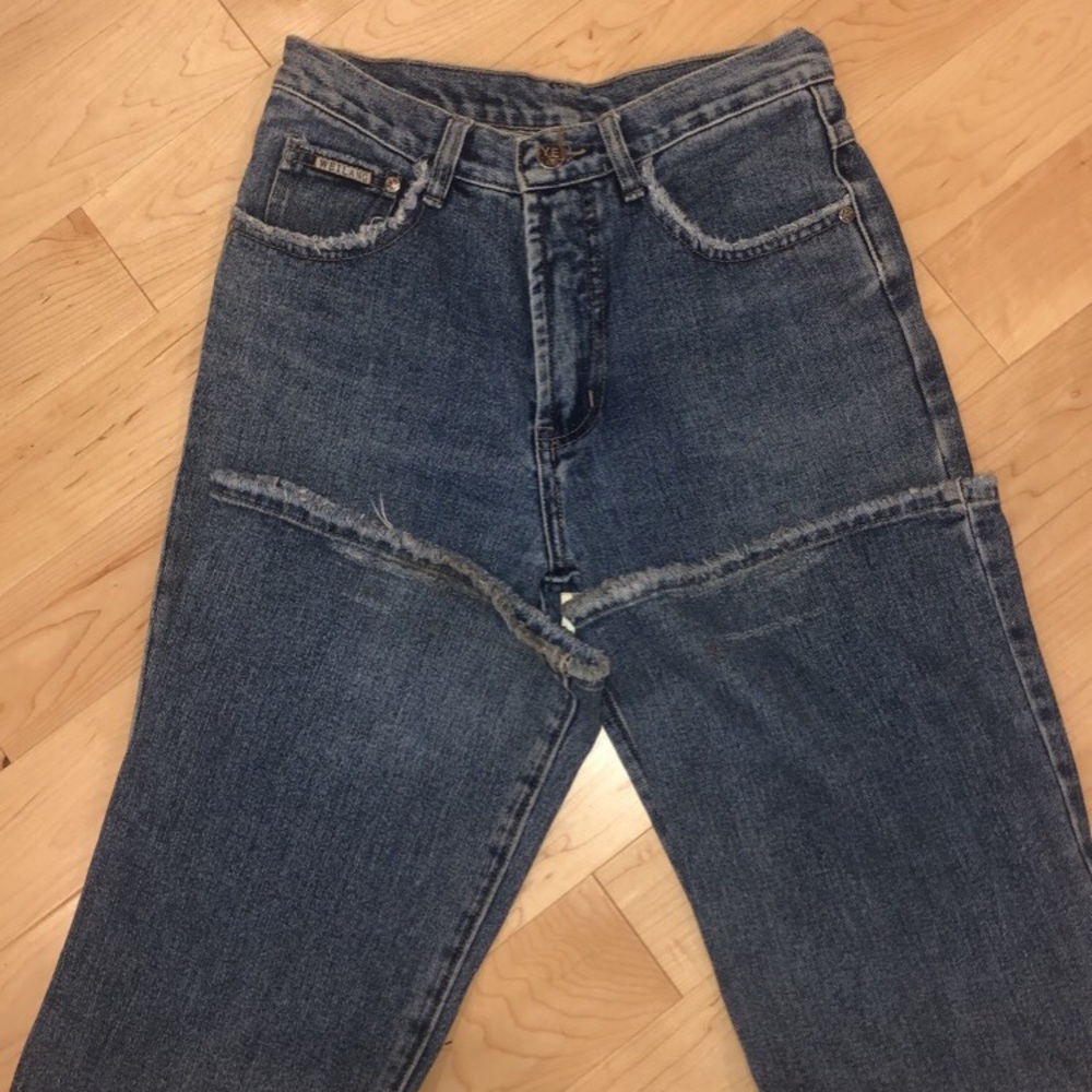 High waisted flare super cute jeans